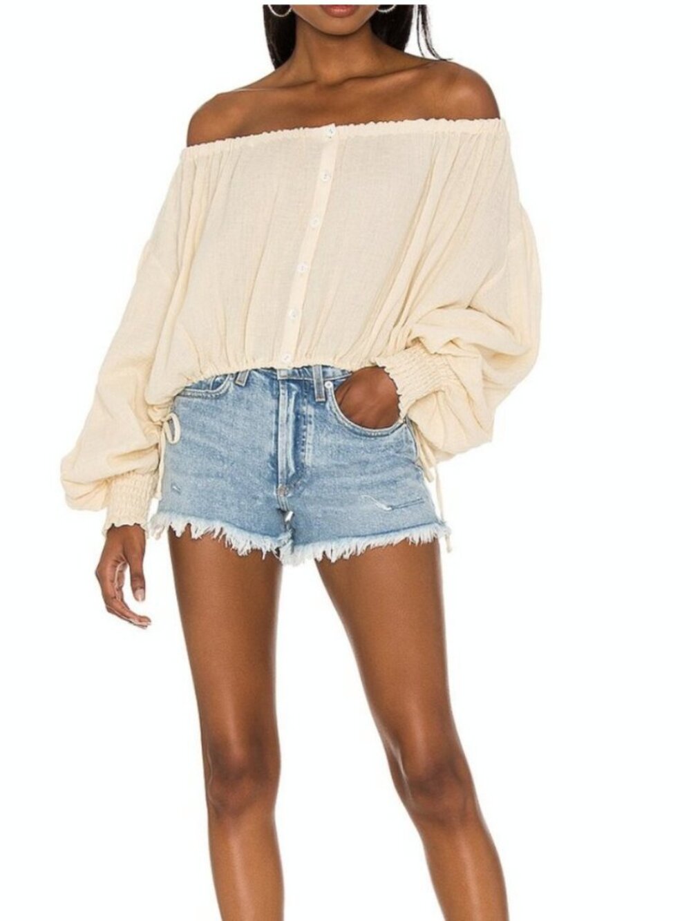 Revolve LPA Addison Blouse